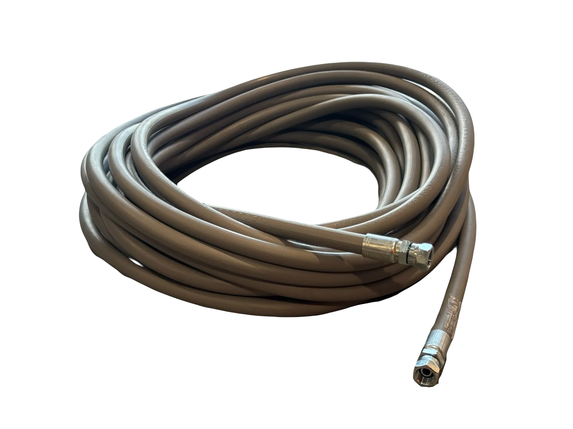 [CEPHOSE3/8 15] High Pressure Hose Grey 3/8" R2 Double Steel Braid 15M 5800psi 150°C