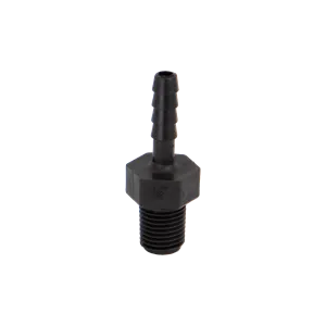 [HB025] 1/4 Male Thread x 1/4 Hose Barb Straight