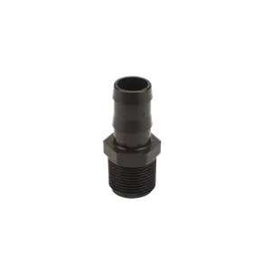 1" Male Thread x 1" Hose Barb Straight