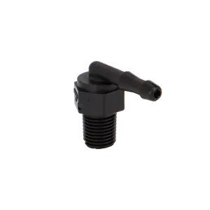 [HB025-90] 1/4 Male Thread x 1/4 90° Hose Barb Elbow