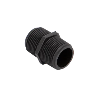 [NIP100-SH] 1" Short Poly Nipple - Banjo