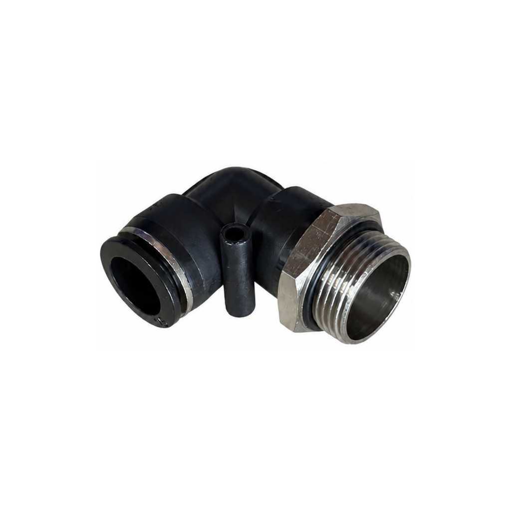 [PL16-G06] Push-Fit Elbow 16mm x BSPP 3/4" Male O-ring