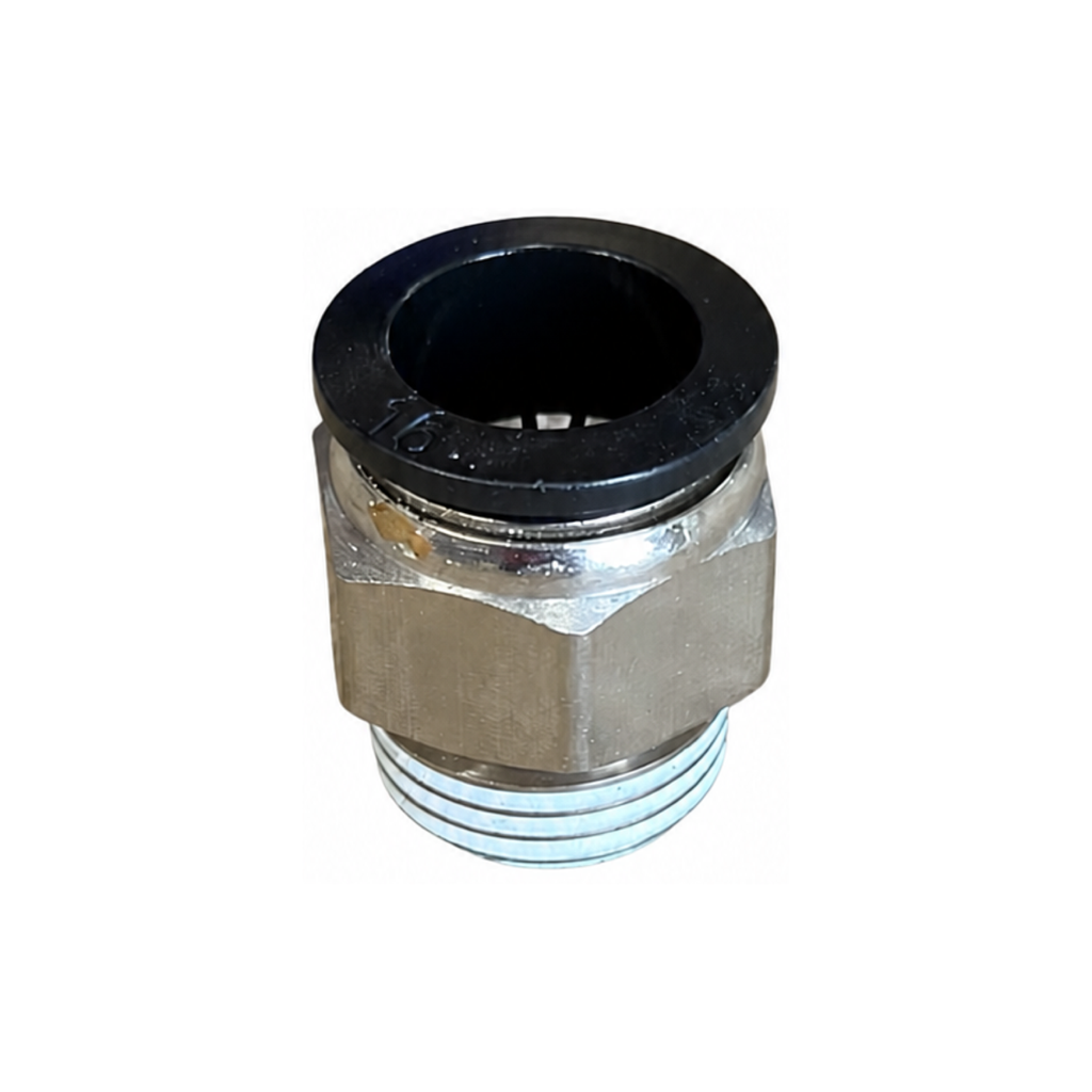 [PC16-04] Push-Fit Straight 16mm x BSPT 1/2" Male