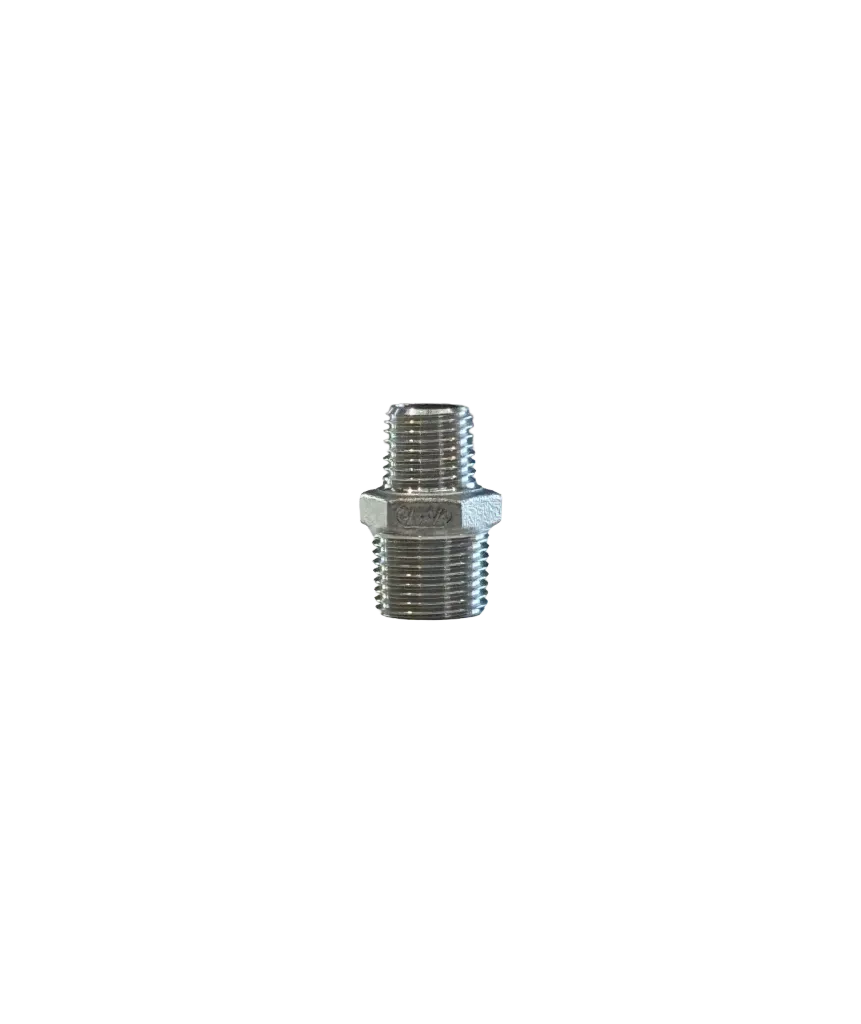 [S02-1006] SS316 BSP Reducing Nipple 3/8” x 1/4”