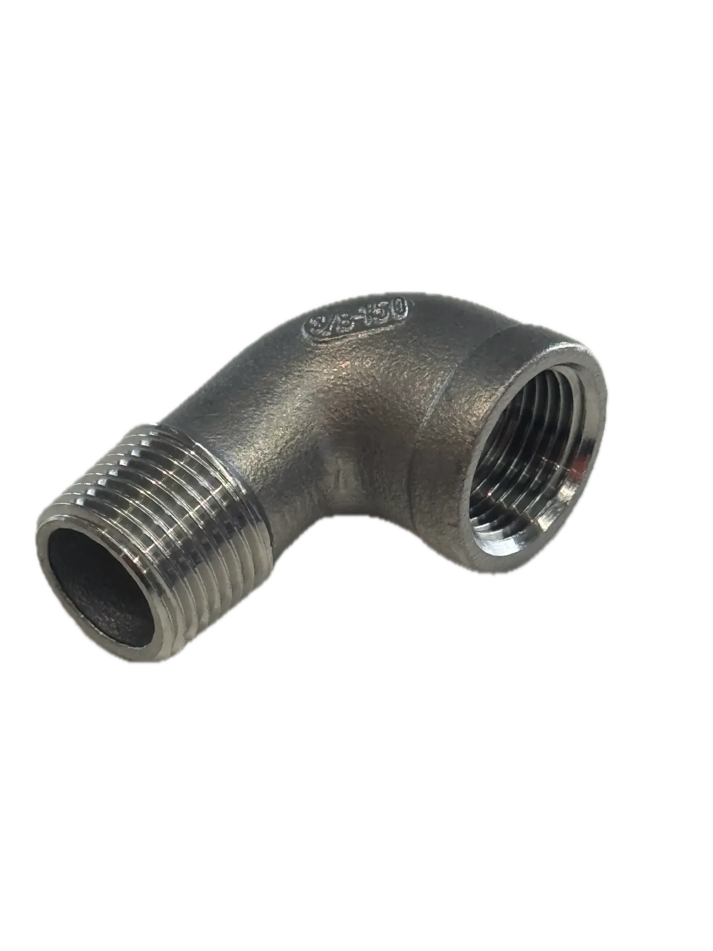 [S10-010] SS316 BSP 90° Elbow M/F 3/8”