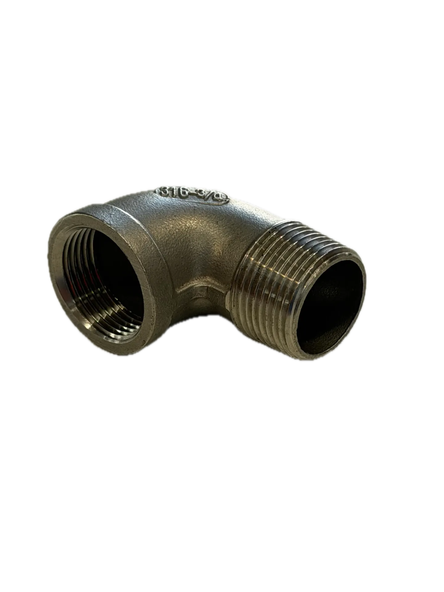 [S10-020] SS316 BSP 90° Elbow M/F 3/4”
