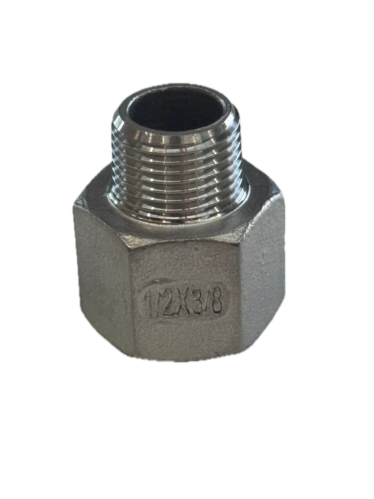 [S16-1510] SS316 BSP Adaptor F/M 1/2” x 3/8”