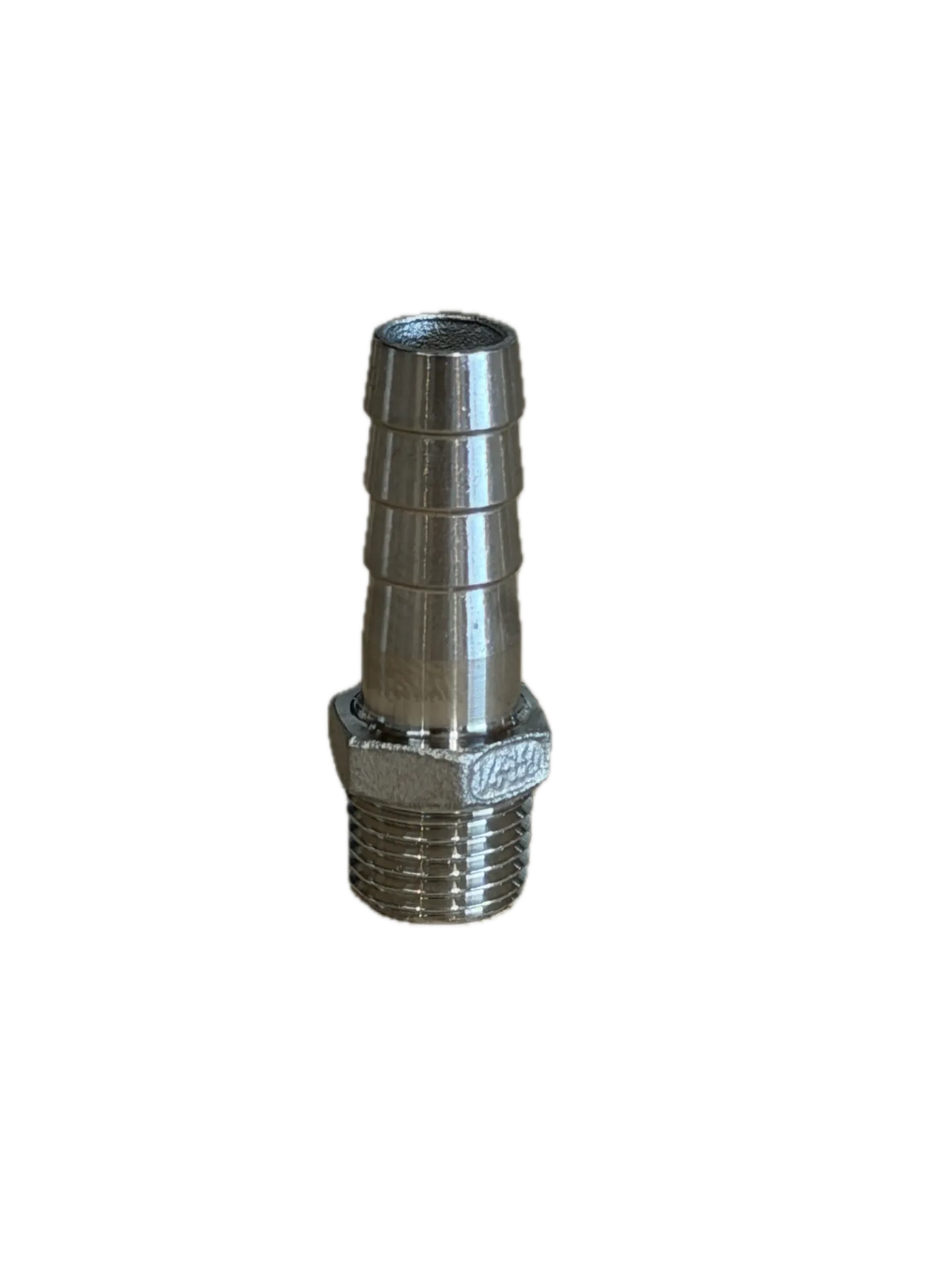 [S21-0610] SS316 BSP 1/4” x 3/8” Hosetail