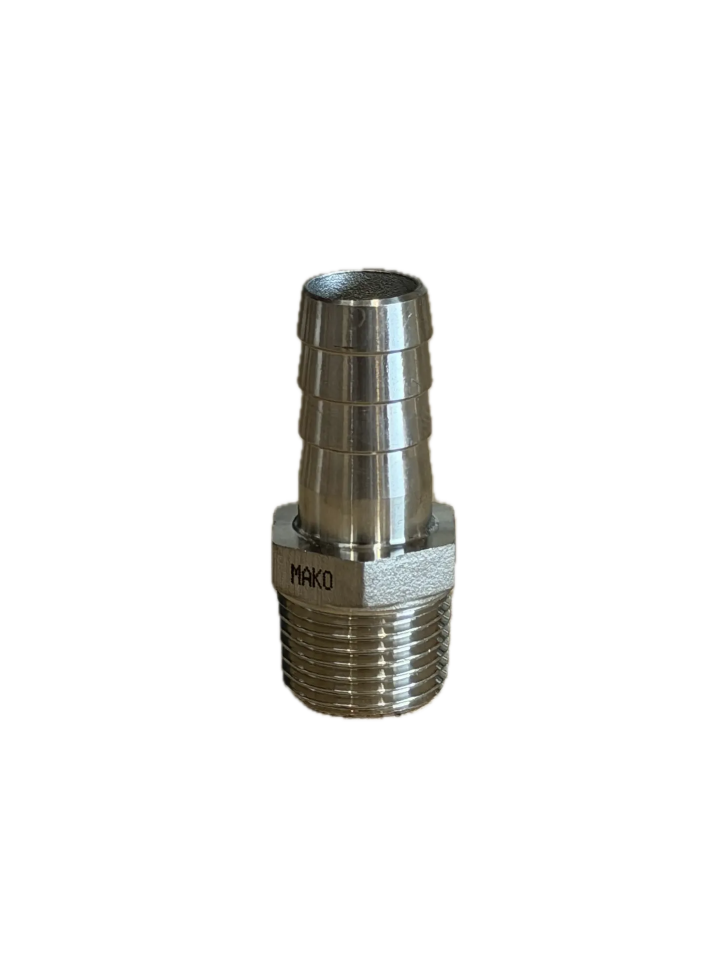 [S21-1518] SS316 BSP 1/2” x 5/8” Hosetail