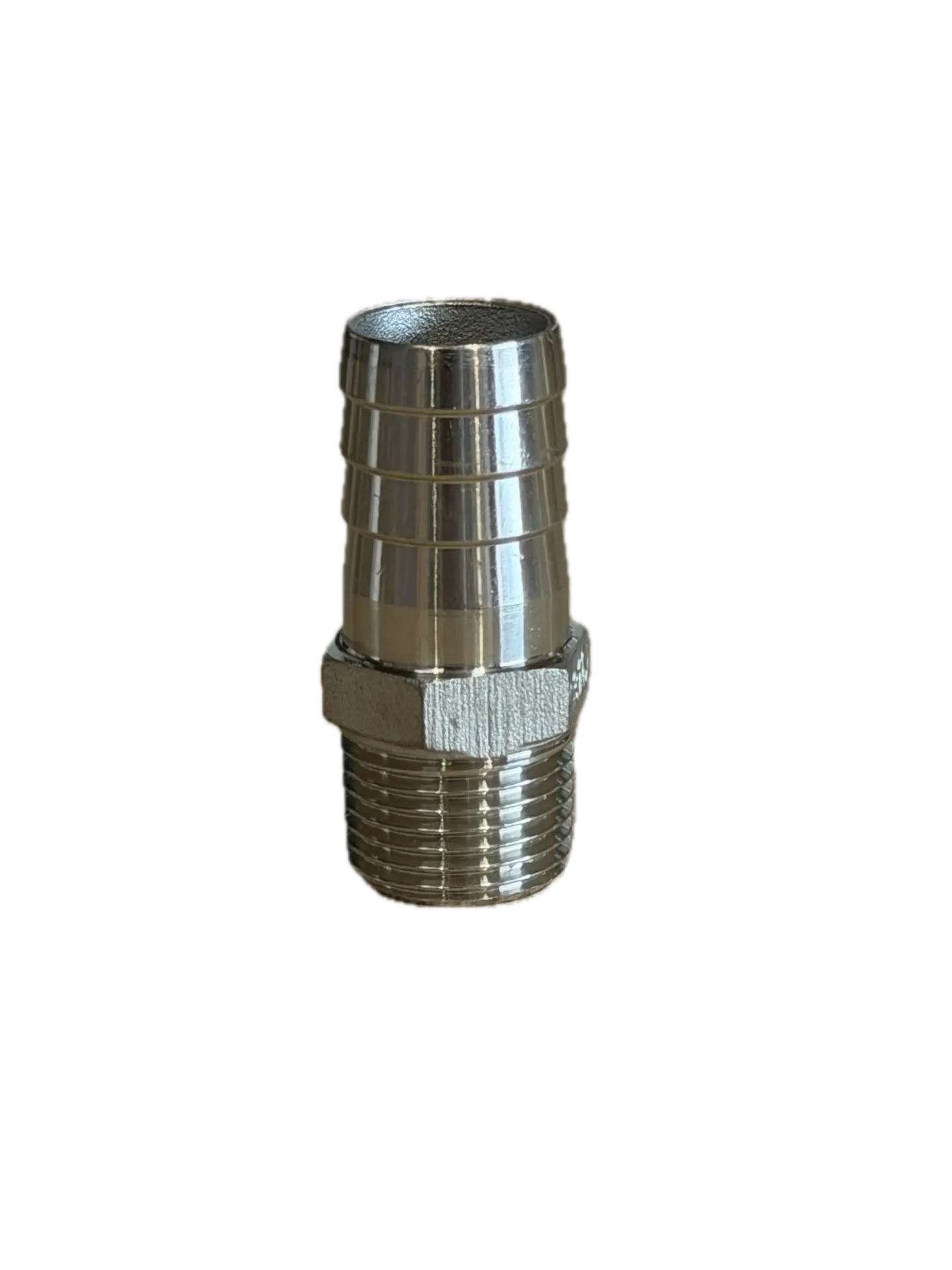 [S21-1520] SS316 BSP 1/2” x 3/4” Hosetail