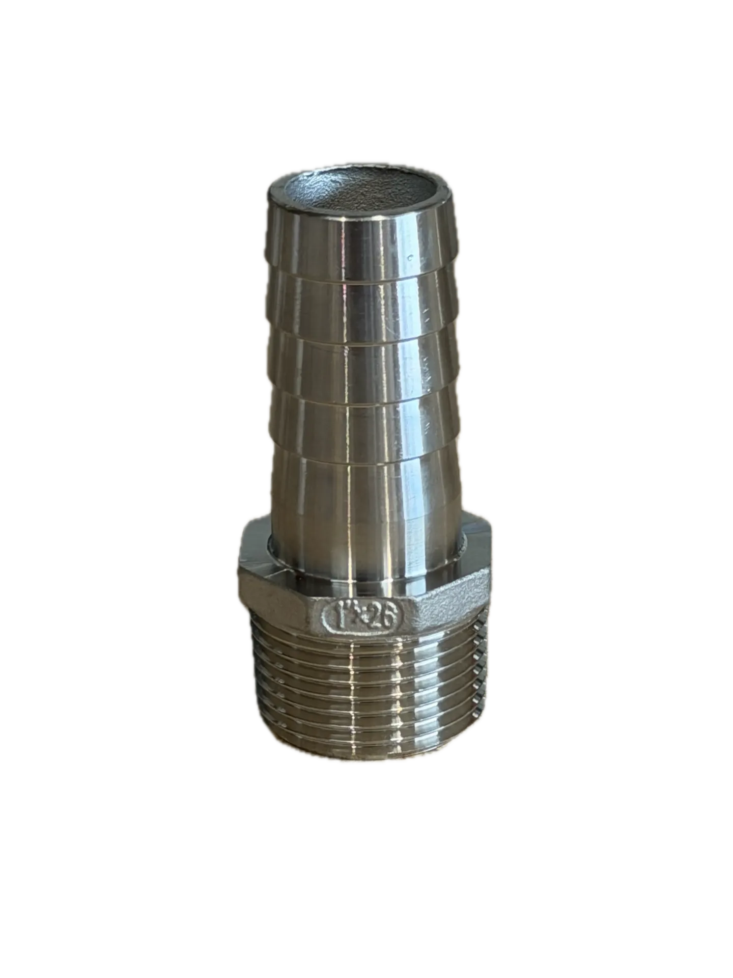 SS316 BSP 1” x 1” Hosetail