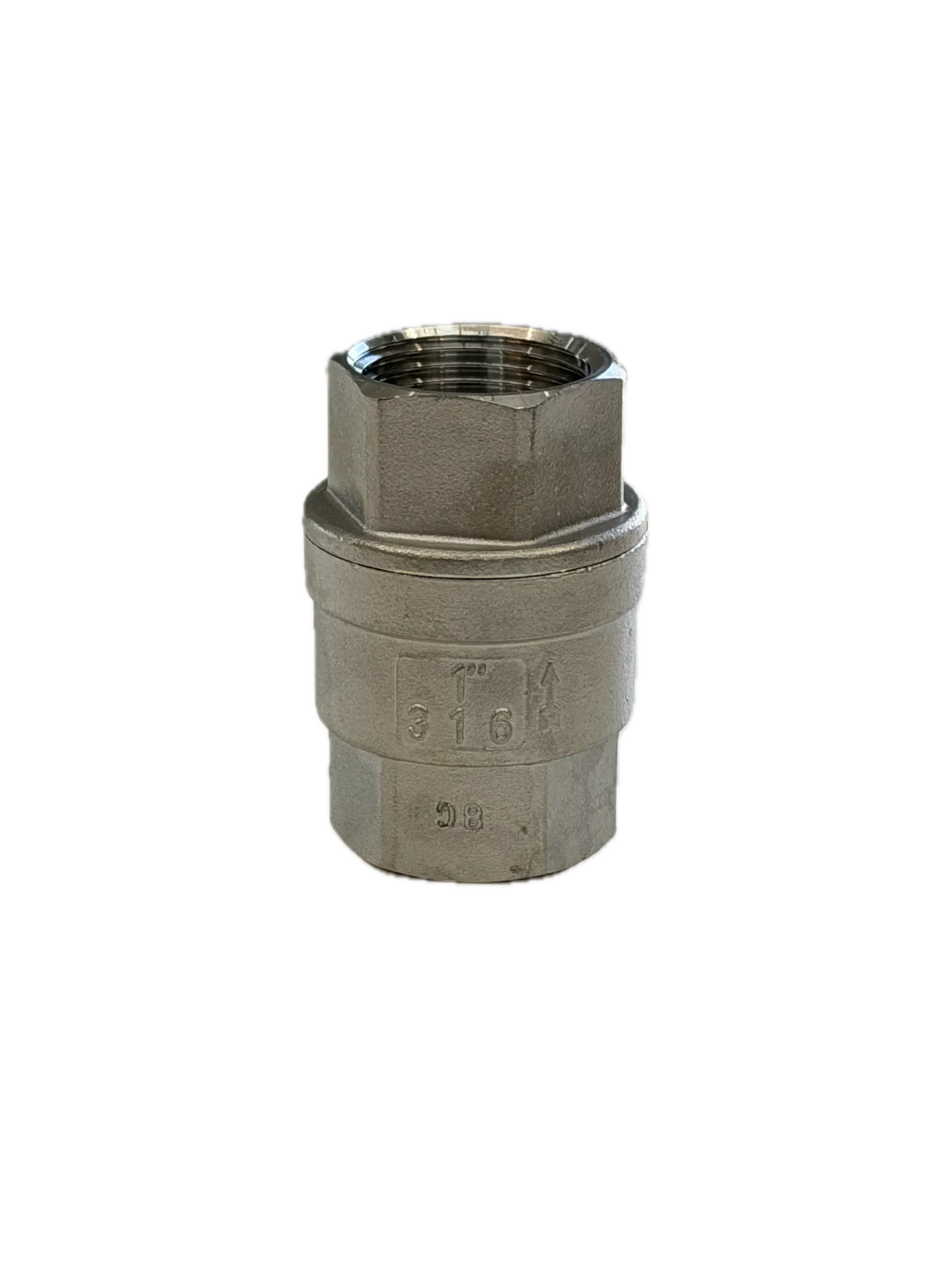 SS316 BSP Spring Check Valve 1”