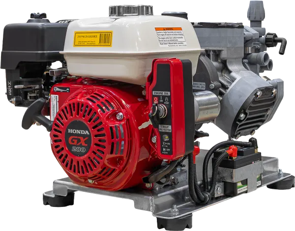 Soft Wash Set – P40 Pump + Gear Box + GX200E – COMET