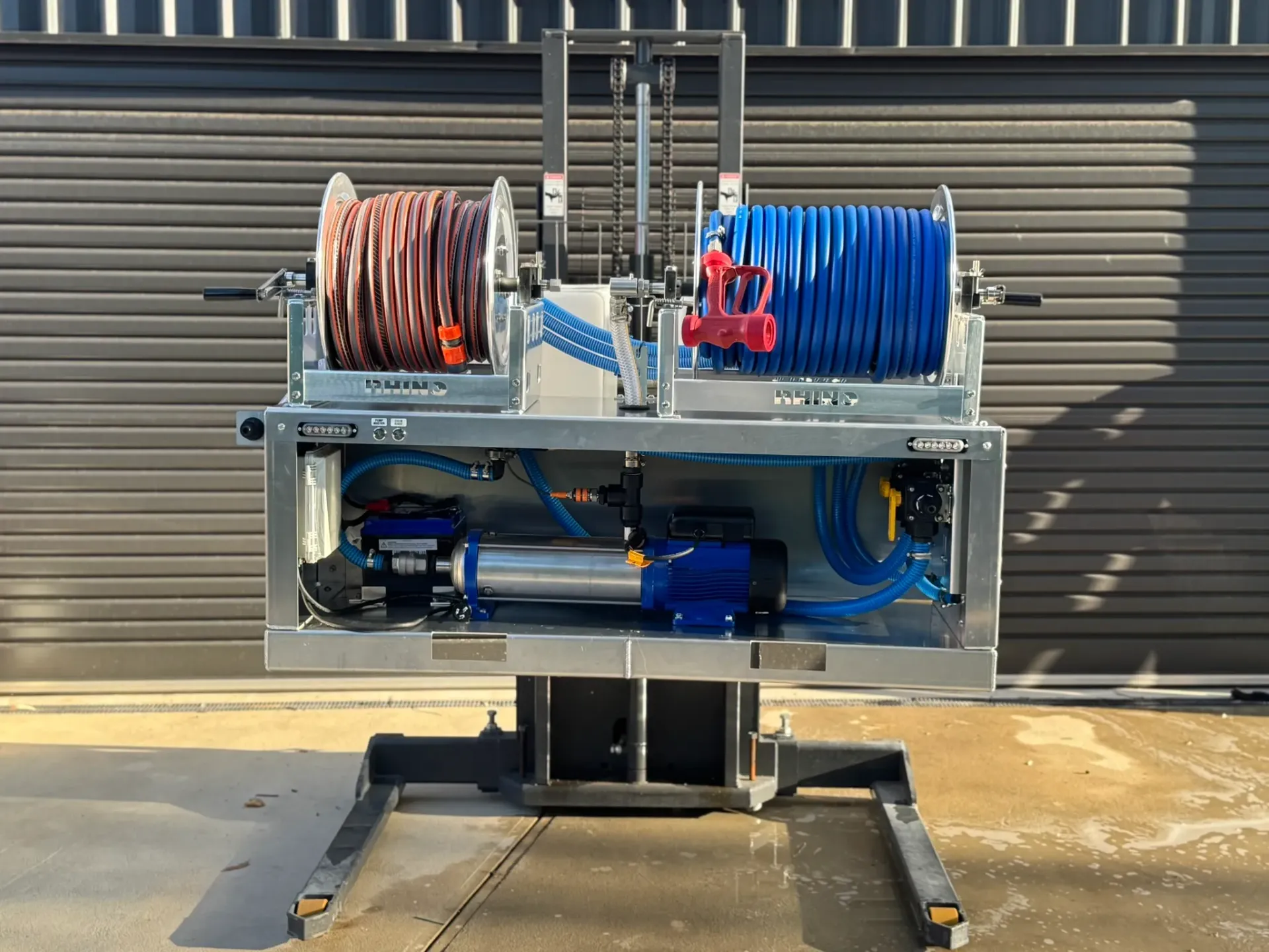 Lowara 19-Stage Softwash Skid