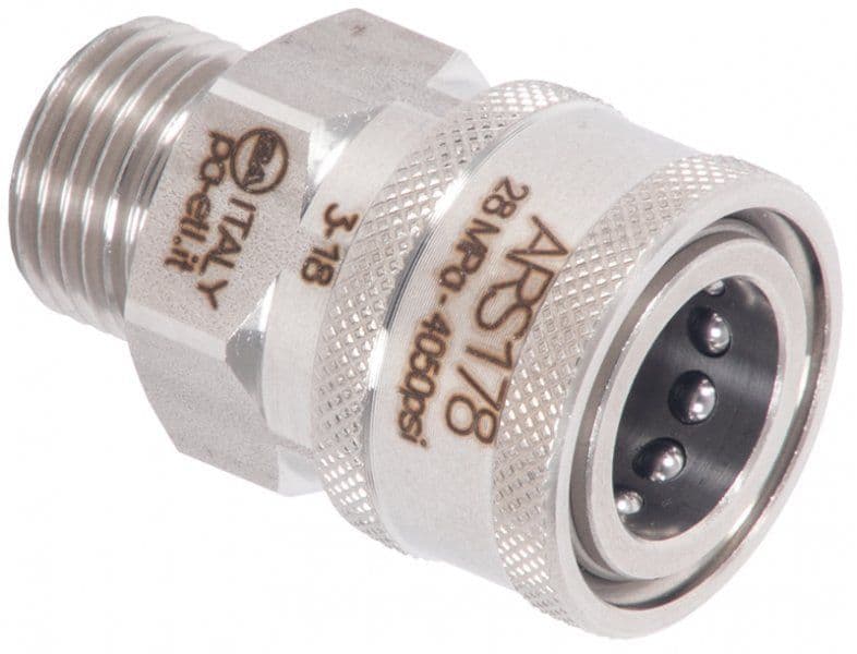 Quick Connect Coupling ARS178L Stainless – 1/2" BSP Male – PA