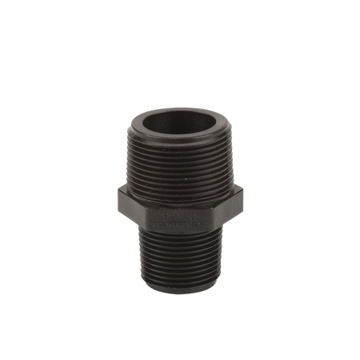 [RN125-100] 1-1/4" x 1" Poly Reducing Nipple - Banjo