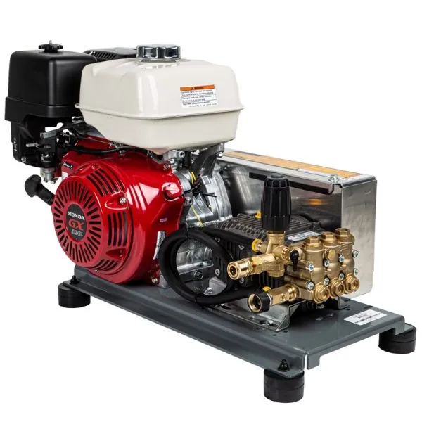 [120 BAR3013PC-HB] Petrol Pressure Cleaner - Honda 13 hp Interpump Truck Mount