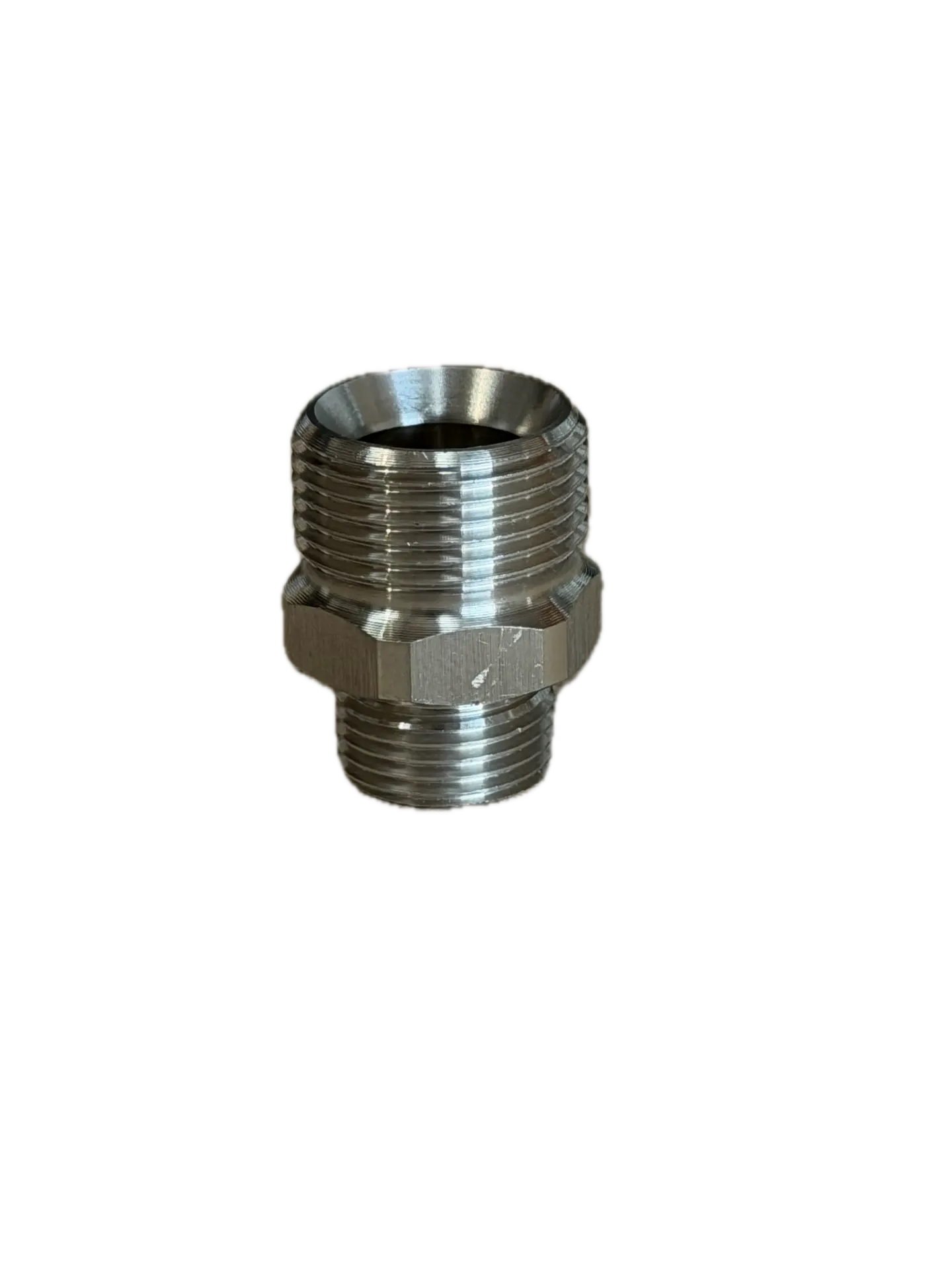 [148 565 59] M22 High Pressure Nipple – Premium – Suttner (Inlet 3/8″ BSP M)