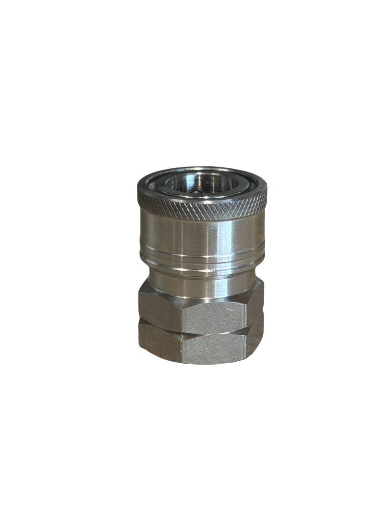 [125 85.300.103S] Quick Connect Coupling – 3/8″ NPT – Standard – BAR (Stainless)