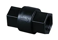 [6870490] Poly Check Valve 3/4" - (FP CHK 687-12F12F-F,DP,1/3#,HAST)