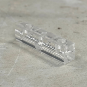 1" Clear Acrylic Manifold